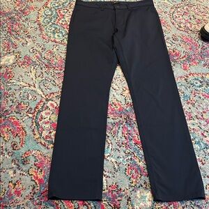 Theory Raffi Slim Fit navy blue pants